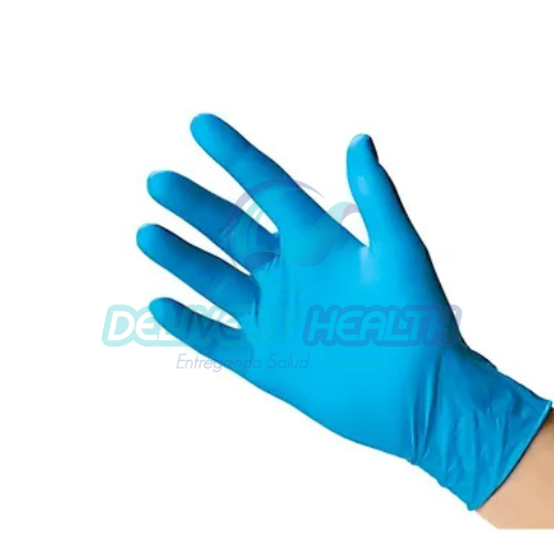 Guante de Nitrilo Azul UNISEAL (Desechable)