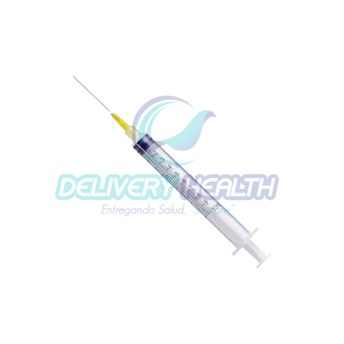 Jeringa 10 ml con Aguja 20G x 32 mm Amarilla Nipro (Caja con 100 Piezas)