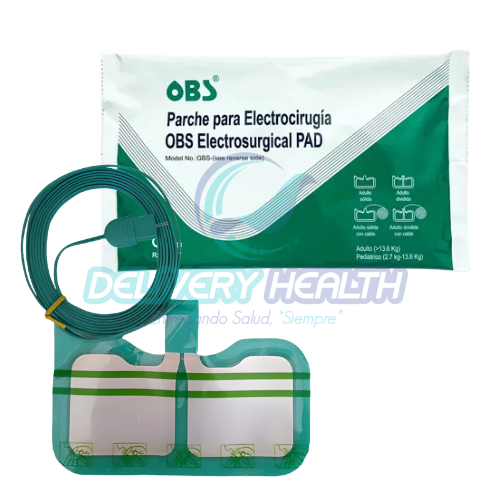 Placa para Electrocauterio Desechable Adulto OBS