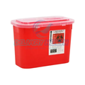 Recolector Punzocortantes 4L Grupo Ixion PC - 1 Rojo Polietileno Tapa Rebatible