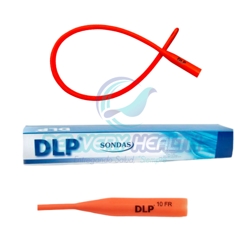 Sonda Nélaton 40 cm 10 FR DLP Sonda para drenaje medico