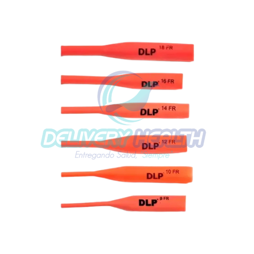 Sonda Nélaton 40 cm 10 FR DLP Sonda para drenaje medico