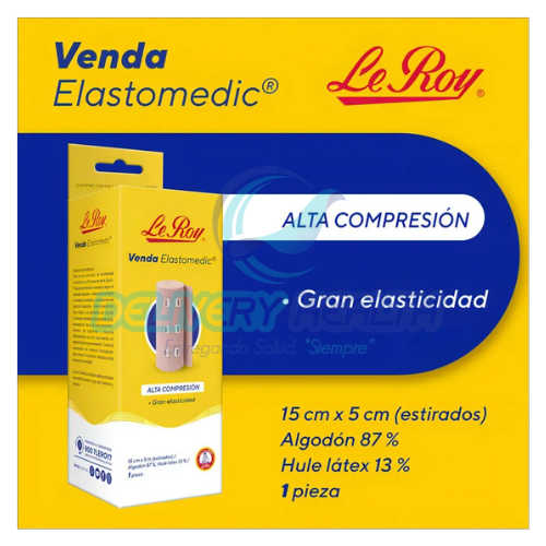 Venda Elastomedic de 15cmx5m