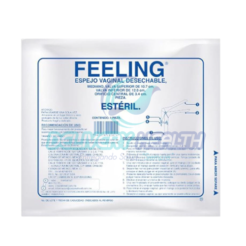 Espejo Vaginal Estéril Desechable Mediano Feeling