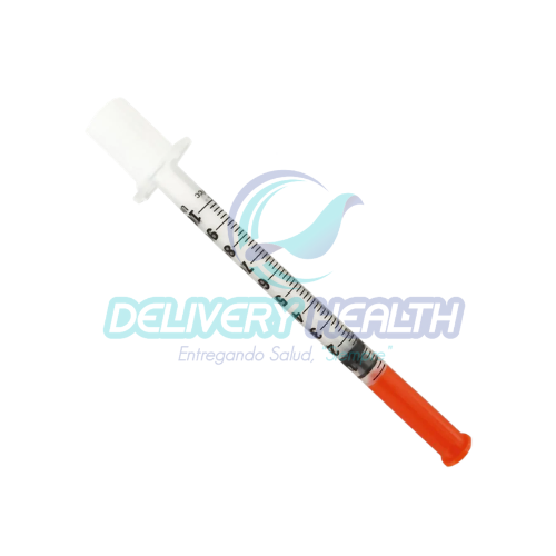 Jeringa de 1 mL con Aguja 30G x 13 mm BD Caja con 100 Piezas