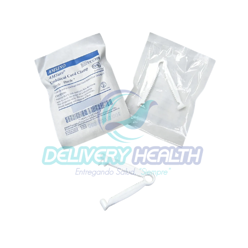 Pinza Umbilical AMSINO Caja con 50 Piezas